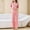 Pink, variant on Sentmoon 2 PCS Ladies Pajamas Sleep Wear Set for Women Short Sleeve Relaxed Breathable Solid Color Nightgown Summer Casual for Cozy Nights in Khaki L