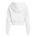 thumbnail image 6 of Hoodies Women Solid Long Sleeve Sweatshirt Casual Zip Up Cropped Pullover Tops Fleece Lined Winter, 6 of 6