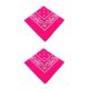 thumbnail image 1 of Greeniant Turbante unisex Pañuelo Hop Pañuelo cuadrado Paisley Diadema Pañuelo multifuncional Pañuelo para el cabello Regalos Rosa Rojo Rosa roja 2Conjunto, 1 of 6