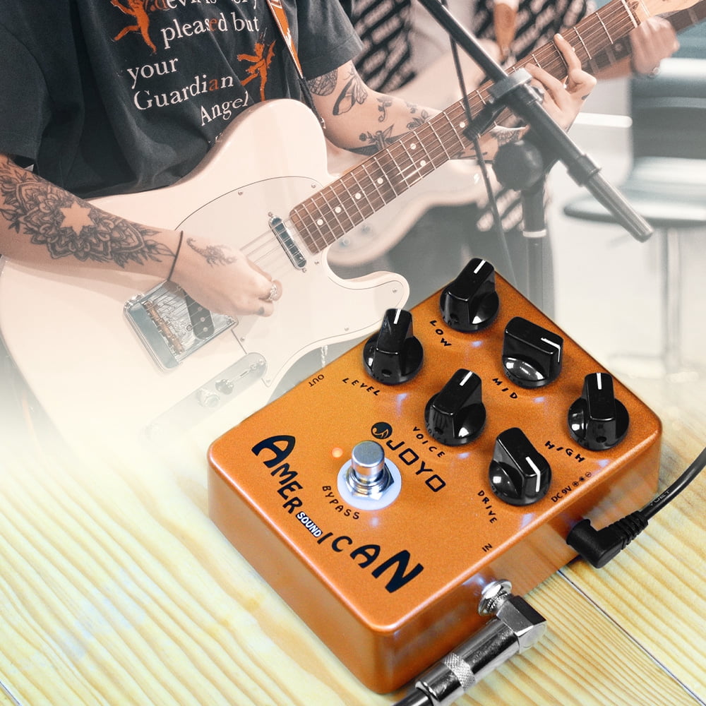 JOYO JF-14 American Sound Amp Simulator Pedal of Fd 57 Deluxe Amplifier for Electric Guitar