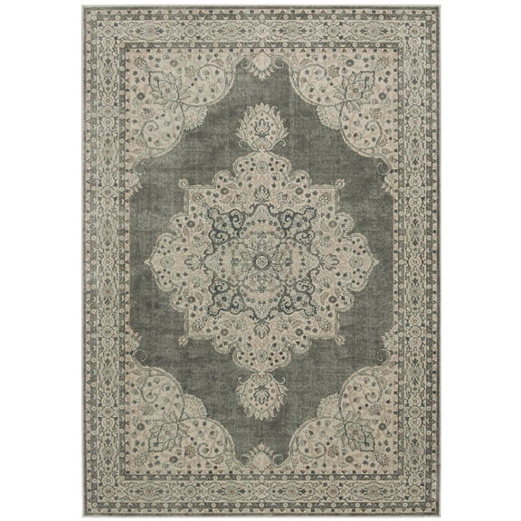 SAFAVIEH Vintage Farran Oriental Area Rug, Light Grey, 2'7" x 4'