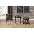 thumbnail image 3 of Topline Home Furnishings Round Swivel Pub Height Stool, 3 of 4