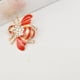 thumbnail image 5 of sweethay Broche Insecto Deslumbrante Diseñador Rhinestone Vintage Breastpin Día de San Valentín Broches de fiesta de boda para mujer Rojo 5piezas, 5 of 6