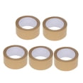 thumbnail image 3 of GOOHOCHY 5 Pcs Rubans en Papier Kraft Marron Haute Adhérence Résistant au Curling Résistant à l'Eau 50mm 25m Long, 3 of 6