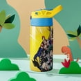thumbnail image 7 of Kids Insulated Water Bottle - My Hero Academia 16.9 Oz Stainless Steel Travel Bottle with Straw, Double Wall Vacuum Insulated Water Bottles for Boys Girls, 7 of 7
