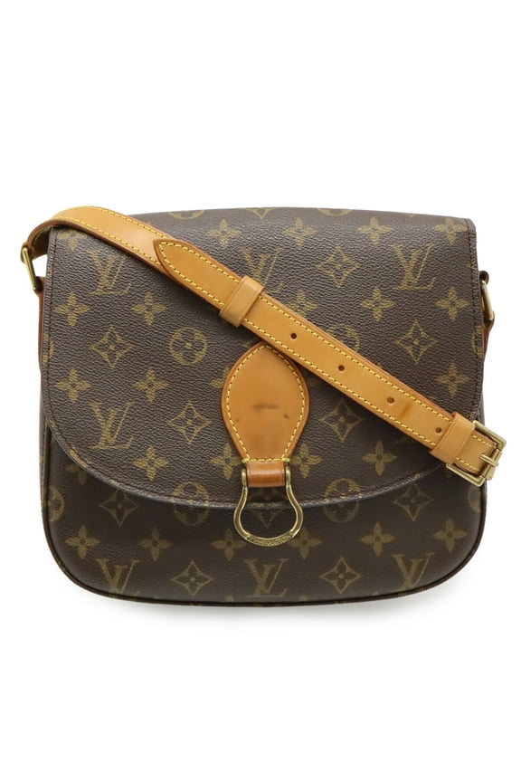 Pre-Owned LOUIS VUITTON Monogram Saint-Cloud GM 24 Shoulder Bag M51242