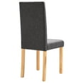 thumbnail image 2 of vidaXL Dining Chairs Side Chair with Solid Wood Legs for Home Kitchen Fabric, 2 of 154