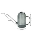 thumbnail image 3 of 2L Stainless Steel Long Spout Watering Can with Removable Spray Head for Indoor and Outdoor Plants, 3 of 4