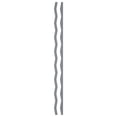 thumbnail image 6 of Ekena Millwork 47"H x 1/8"T Eastport Adjustable Acrylic Decorative Slat Wall Panel Kit, Rose Gold Mirror (contains 43 Slats + 1 Straight Edge Starter Slat), 6 of 12