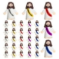 thumbnail image 1 of 30pcs Little Jesus Figures Jesus Loves You Mini Jesus Figures Hide and Seek Religious Party Favors Sunday School Baptism Gifts, 1 of 6