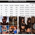 thumbnail image 4 of Coordinado Tanga Brassier Sexy Lenceria Para Mujer 5 Piezas Modelo Negro Talla M, 4 of 4