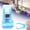 Blue, variant on Hilingoto 100 Pcs Clips for Sewing, Multi-Purpose Plastic Fabric Quilting Clips for Crafting Crocheting Cross Stitch Knitting Quilting Accessories(Pink)