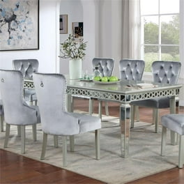 Sophie mirrored dining table set shop