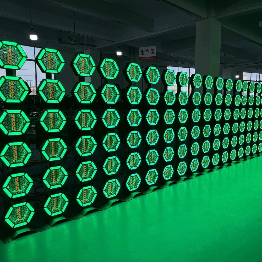 2PCS 6LEDs COB Linear Vintage Light 5x60W RGB Retro Lights DMX Stage Wash Effect Lighting for DJ Disco KTV Party Wedding Bar Club