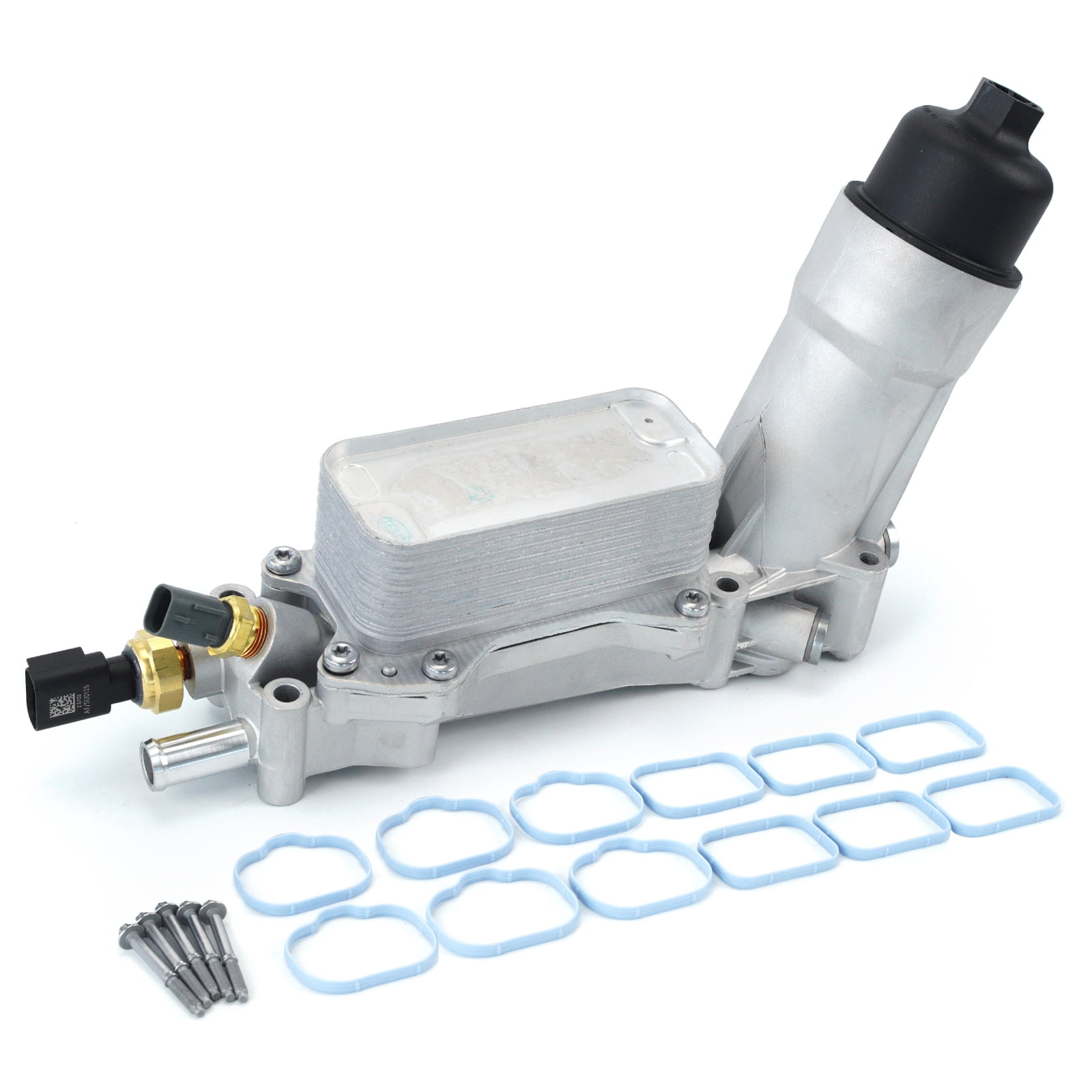 MOCA AUTOPARTS Oil Cooler Filter Housing Fit for 2014-2017 Dodge Charger Journey V6 3.6L & 2014-2017 Ram ProMaster 1500 2500 3500 V6 3.6L
