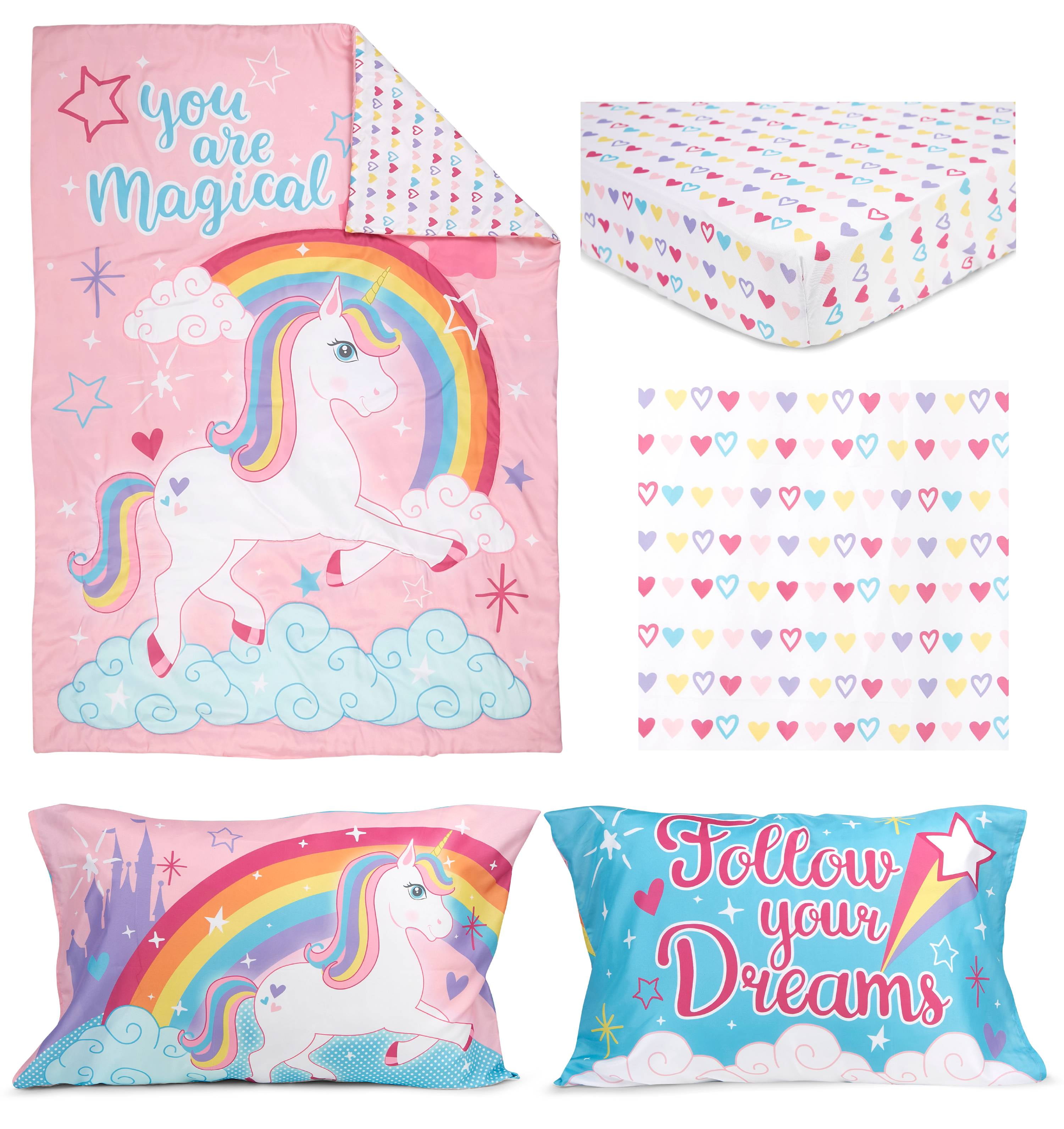 Funhouse Follow Your Dreams 4 pc Toddler Bedding Set