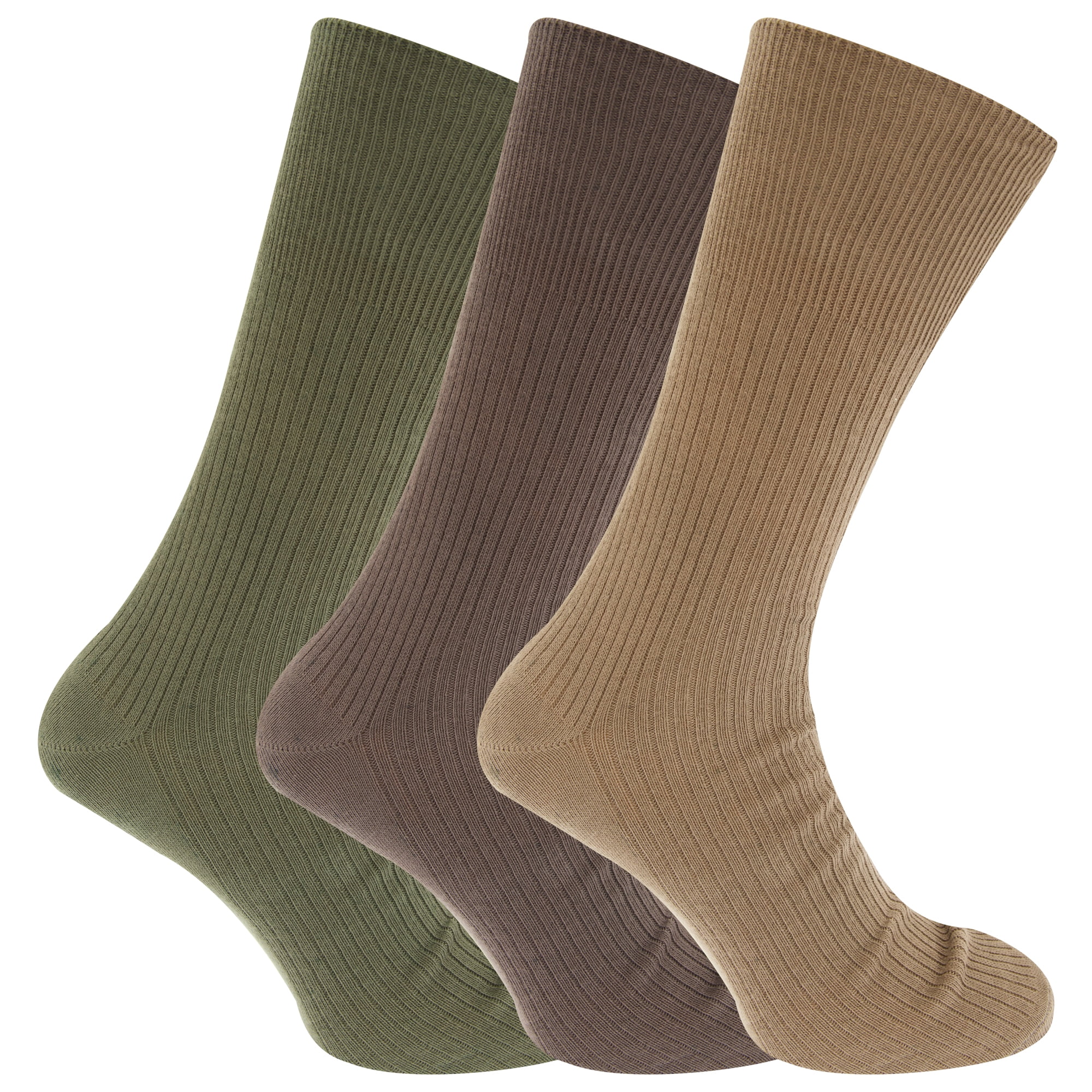 Socks Mens Socks Big Foot Thermal Socks Wide Top Cotton Blend Diabetic Socks 