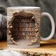 thumbnail image 4 of 3d Bookshelf Mug - 3D Effect Books Mugs,Creative Space Design Multi-Purpose, 4 of 5