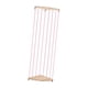 thumbnail image 3 of Estante de madera para juguetes de peluche con esquinas de madera para colgar. Rosa, 3 of 9