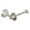 Brushed Nickel, variant on Moen DN0709BL Iso Wall Mounted Euro Toilet Paper Holder - Black