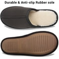 thumbnail image 2 of VONMAY Men's Slippers Cozy Scuff Slippers Comfort House Shoes Memory Foam Slip on, 2 of 6