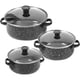 thumbnail image 2 of BRIGHTFUFU 1 juego de cacerolas y ollas esmaltadas con tapa para cocinar. Utensilios de cocina., 2 of 7