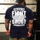 thumbnail image 2 of Men's T-shirt Graphic Text 3D Printing Street Casual Short Sleeve Button Down Printed Clothing Basic S, 2 of 5
