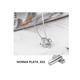 thumbnail image 2 of Juego De Collar De Anillo Y Aretes Mujer Plata 925 Con Caja Xtellar blanco, 2 of 4