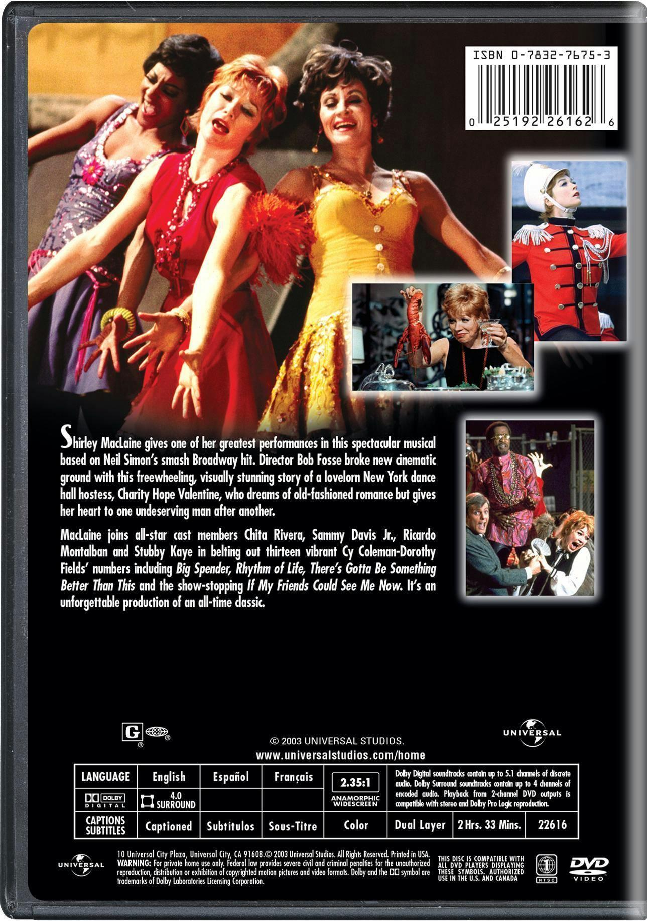 Sweet Charity (DVD), Musical, Universal