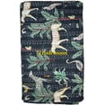 thumbnail image 3 of Indian Handmade Animal Print Cotton kantha Quilt, Village art gudri,Hand Stitch Quilt ,Bedspread, Blanket Size ( Single 60" x 90" ), 3 of 5