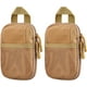 thumbnail image 1 of CHAO Bolsa táctica para cinturón militar (caqui), 2 uds., bolsa para senderismo, senderismo, Camping, 1 of 5