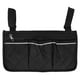thumbnail image 2 of Bolsa Lateral para Silla de RuedasNegra Bolsa Lateral para Silla de Ruedas Multifuncional Bolsa para Colgar Reposabrazos Organizador Accesorios para Silla de Ruedas Bolsa para ANGGREK Otros, 2 of 8
