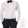 thumbnail image 4 of Unisex Adjustable Suspenders with Heavy Duty Clips, One Size Fits All for Workwear, Formal Attire and Casual Jeans, 4 of 4