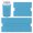 Blue, variant on Aspire 25 Pcs Unsewn Neoprene Blank Can Cooler Sleeves for Screen Printing Embroidery Sublimation Heat Transfer - White