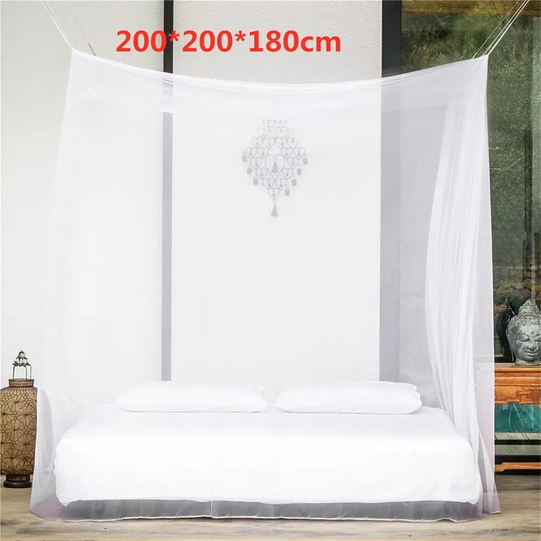 Extra Large size White Mosquito Fly Net Netting Indoor Outdoor Camp  Portable bug