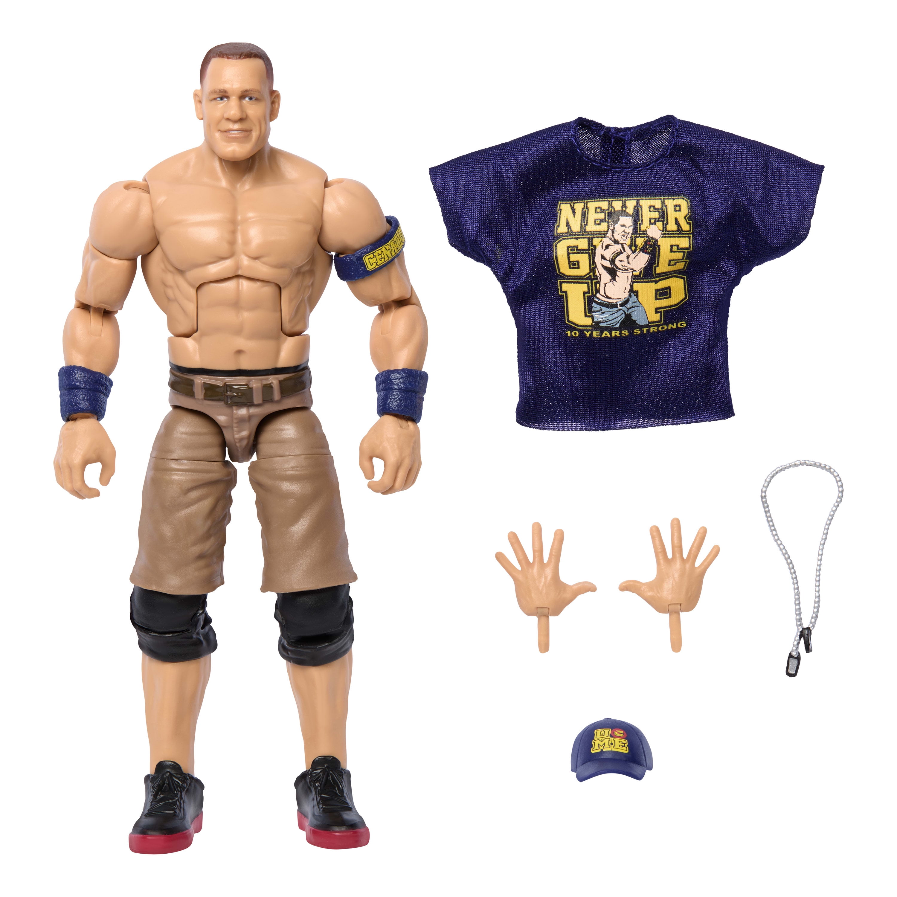 WWE Elite John Cena Action Figure, Series #119, 6-inch Collectible