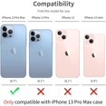 thumbnail image 2 of ALYLY Compatible with iPhone 13 Pro Max Case Cute,Luxury Plating Love Heart Phone Case with Camera Protection,Soft TPU Bumper with Small Love Pattern,Airbag Shockproof Case Cover 6.7 inch-White, 2 of 5