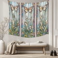 thumbnail image 5 of Colorful Butterfly Large Tapestry for Bedroom Wall Hanging Tapestry, Spring Botanical Summer Vintage Ceiling Backdrop Tapestries Poster Blanket Wall Decor for Teens Room Living Room Dorm 85" x 90", 5 of 8