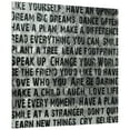 thumbnail image 3 of Empire Art Direct Words Reverse Printed Tempered Glass with Silver Leaf Wall Art, 38" x 38" x 0.2", Ready to Hang, 3 of 10