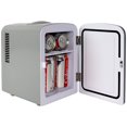 thumbnail image 4 of Coca-Cola Diet Coke 4L Mini Fridge, Portable 6 Can Compact Refrigerator for Travel, Home, Office- Gray, 4 of 9