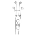 thumbnail image 1 of Enrejado para Plantas Enrejado Metálico Jardín Soporte para Plantas de Hierro Vertical Maceta Resistente Antióxido Adecuado para Plantas Trepadoras Jardines Terrazas Decoración Exterior, 1 of 8