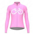 thumbnail image 3 of Maillot de ciclismo de manga larga de otoño, transpirable, de secado rápido, para mujer, para deportes al aire libre, ropa de ciclismo de montaña y carretera, 3 of 5