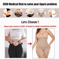 thumbnail image 5 of COMFREE Women Waist Trainer Corset Bodysuit Butt Lifter Tummy Control Shapewear Underwear Post Surgery Girdle Full Body Shaper Open Bust, 5 of 6