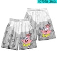 thumbnail image 1 of Pantalones cortos de dibujos animados de Anime 3D para hombre y mujer, bañadores de tablero de Patricio y Estrella, secado rápido para playa, ropa de Hip Hop para pareja, novedad de verano Fivean unisex, 1 of 2