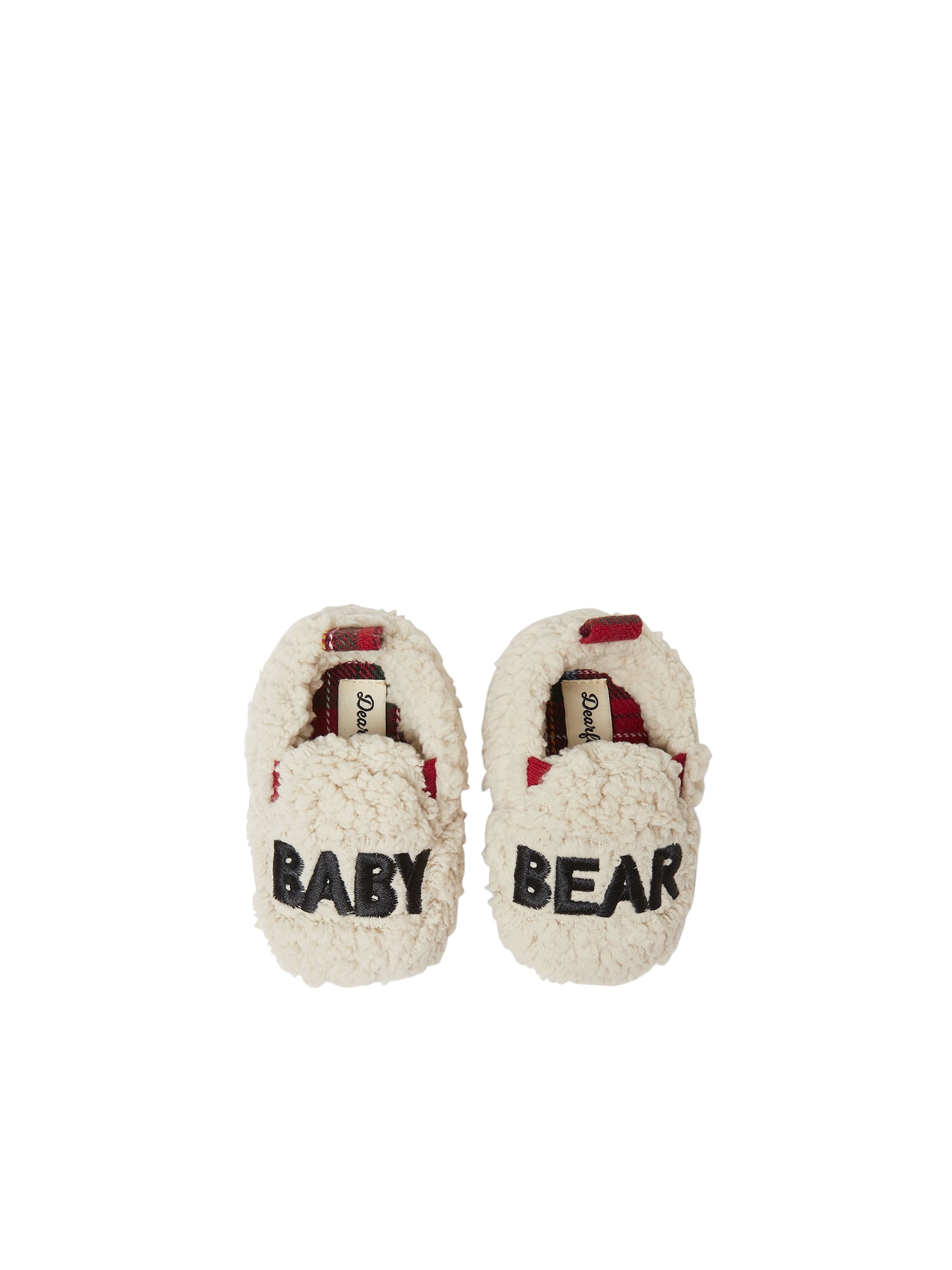 Dearfoams Baby Bear Closed Back Slippers