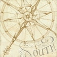thumbnail image 2 of Brissonnet, Daphne 15x15 White Modern Wood Framed Museum Art Print Titled - Coast to Coast Sepia II, 2 of 4