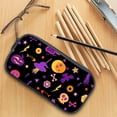 thumbnail image 3 of Halloween Print Childrens Pencil Case, Large-capacity Student Pencil Case, 3 of 4