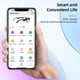 thumbnail image 3 of AI Smart Glasses Chat GPT Integrado, Cámara de 8MP, Traducción Aai 26 Idiomas, Asistente y Control por Voz, WiFi 2,4g, Gafas Inteligentes Bluetooth 5.4, Memoria Integrada de 16GB, 3 of 9
