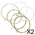 thumbnail image 1 of BELOVING 2X 6pcs Folk Acoustic Guitar String Guitar Strings Replacement Set Part 011-052, 1 of 7