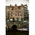 thumbnail image 2 of Berzel, Erin 13x18 Gold Ornate Wood Framed with Double Matting Museum Art Print Titled - Brouwersgacht and Prinsengracht, 2 of 4